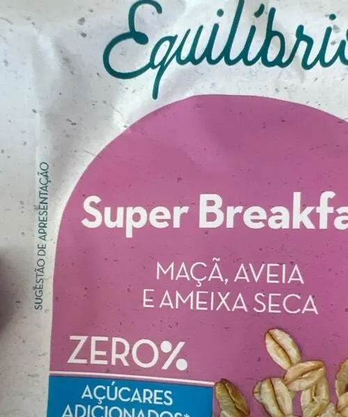 Super Breakfast Maçã, Aveia e Ameixa Seca