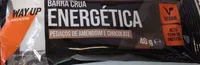 Barra Crua Energética Pedaços de Amendoim e Chocolate