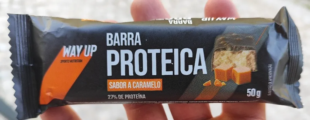 Barra Proteica Sabor a Caramelo