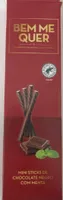 Mini Sticks de Chocolate Negro com Menta