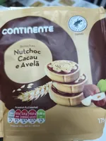 Bolachas Nutchoc Cacau e Avelã