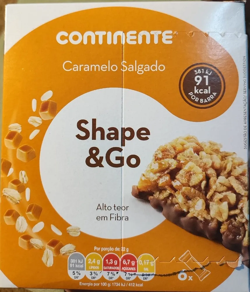 Shape & Go caramelo salgado