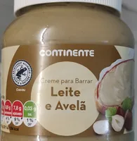 Creme para Barrar Leite e Avelã
