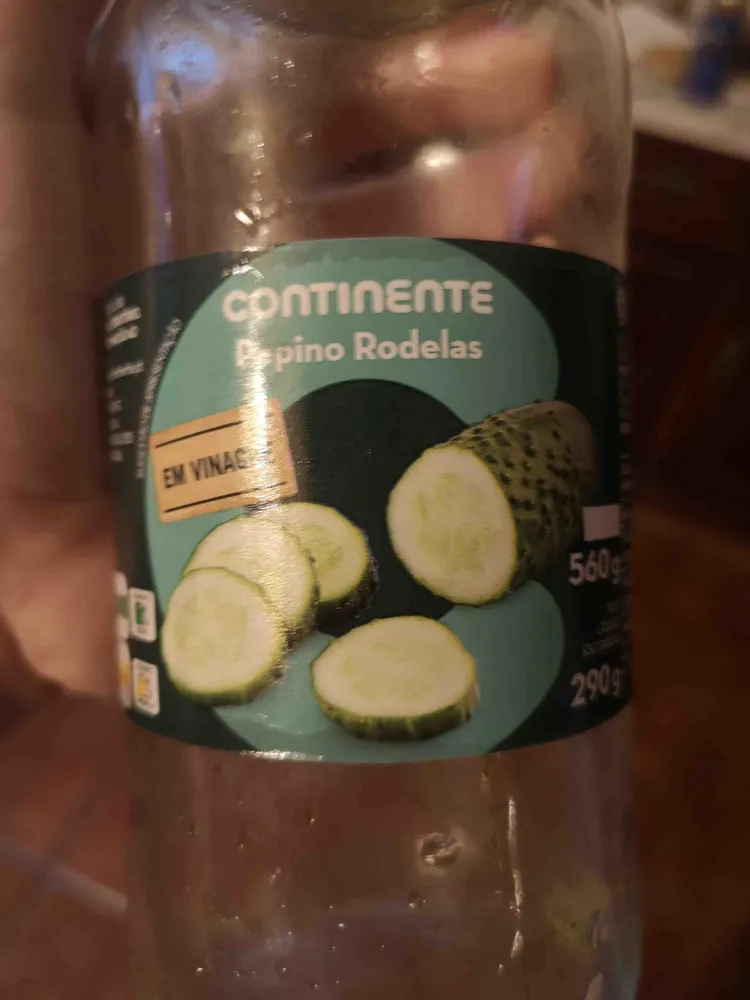 Pepino Rodelas em Vinagre
