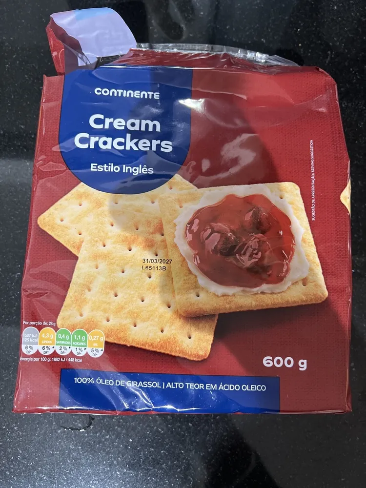 Bolachas Crackers