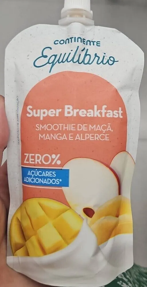 Super Breakfast Smoothie de Maçã, Manga e Alperce