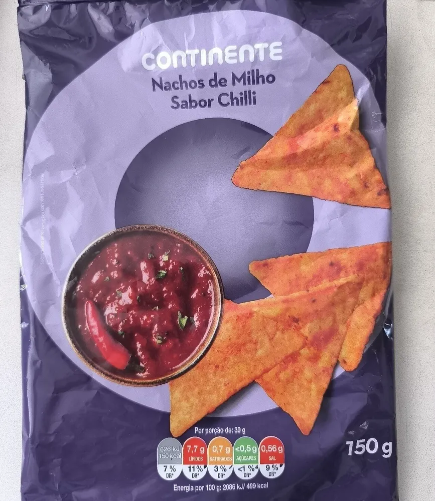 Nachos De Milho Sabor Chili