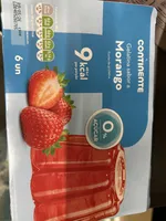 gelatina morango