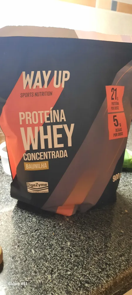 Proteína Whey Concentrada Baunilha