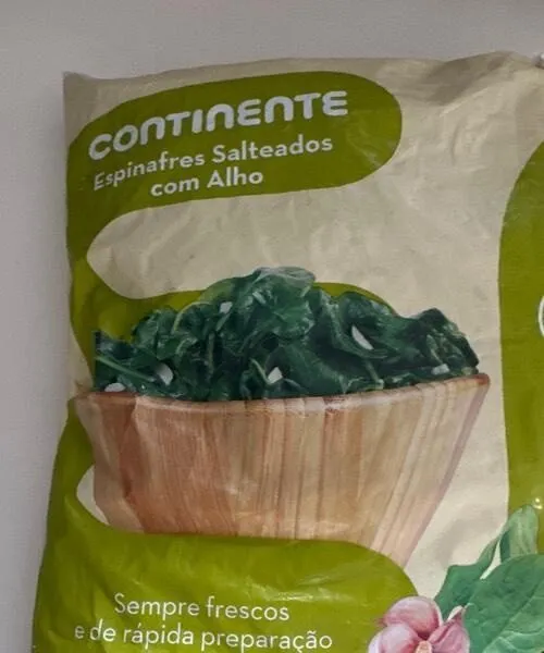 Espinafres com Alho