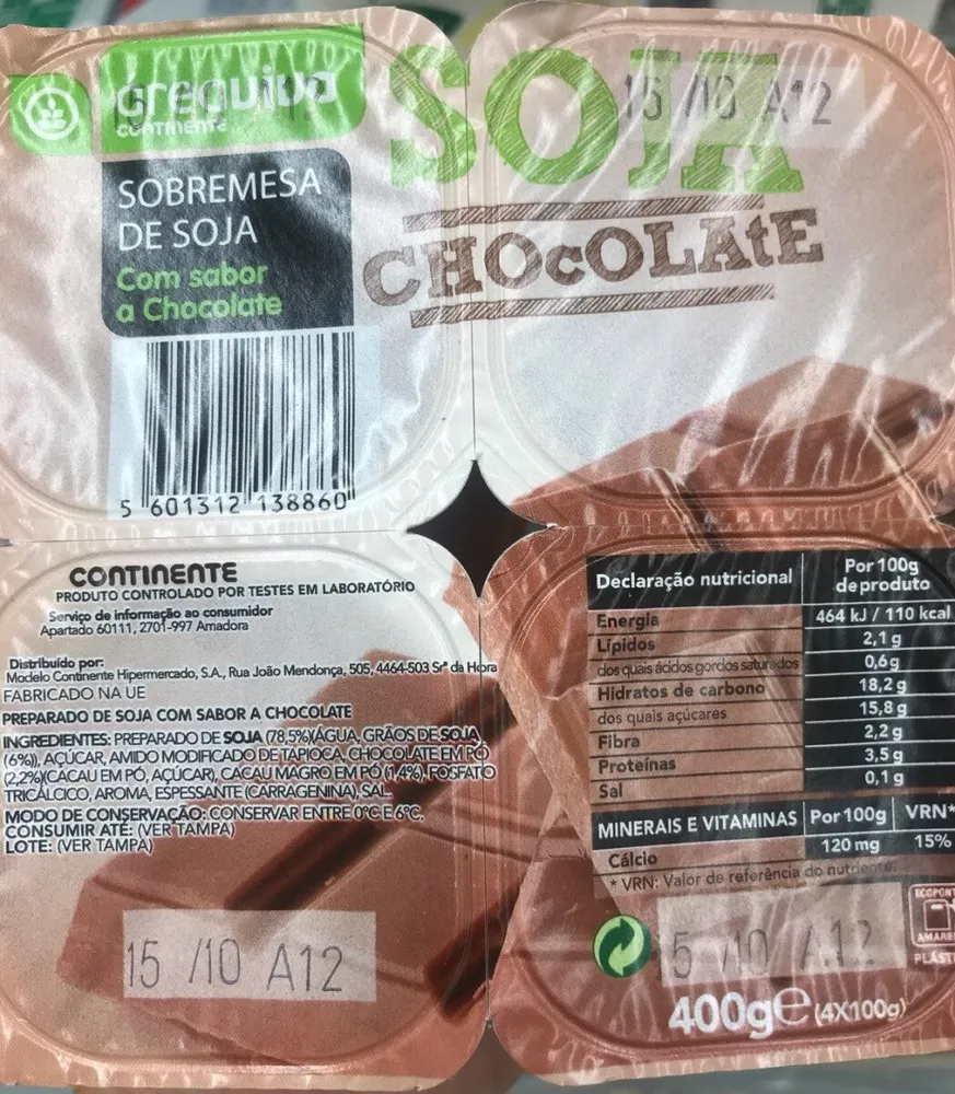 Sobremesa de Soja