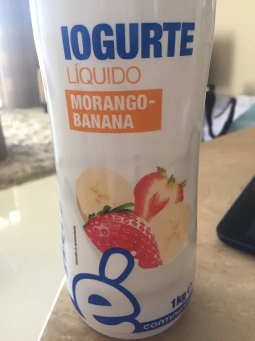 Iogurte Líquido Morango-Banana