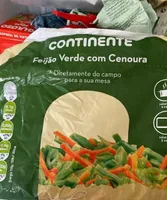 Feijão verde com cenoura