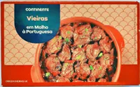 Vieiras em Molho à Portuguesa