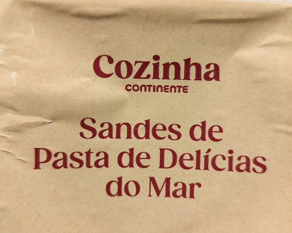 Sandes de Pasta de Delícias do Mar