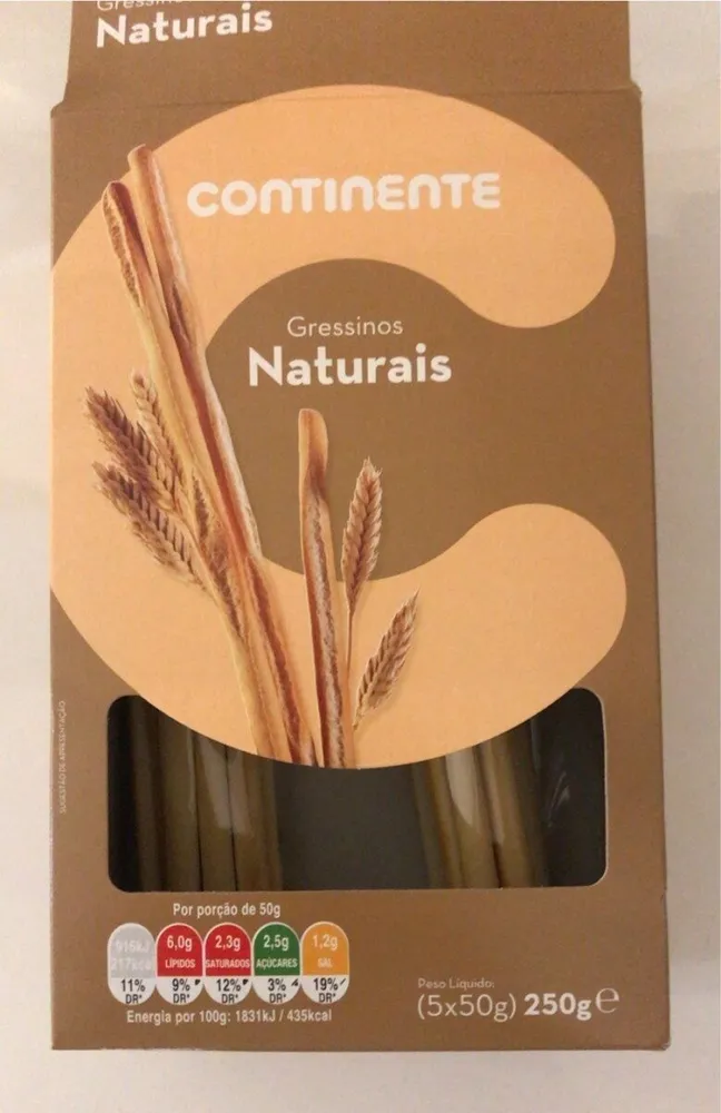 Gressinos naturais