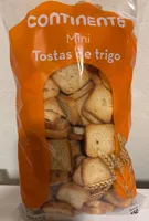Mini Tostas de trigo