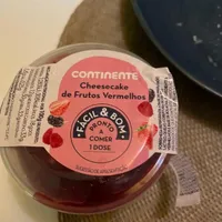 Cheesecake de frutos vermelhos
