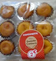 Mini Queijadas Cenoura