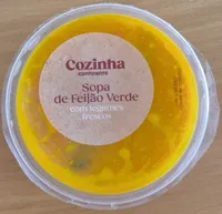 Sopa de Feijão Verde com legumes frescos