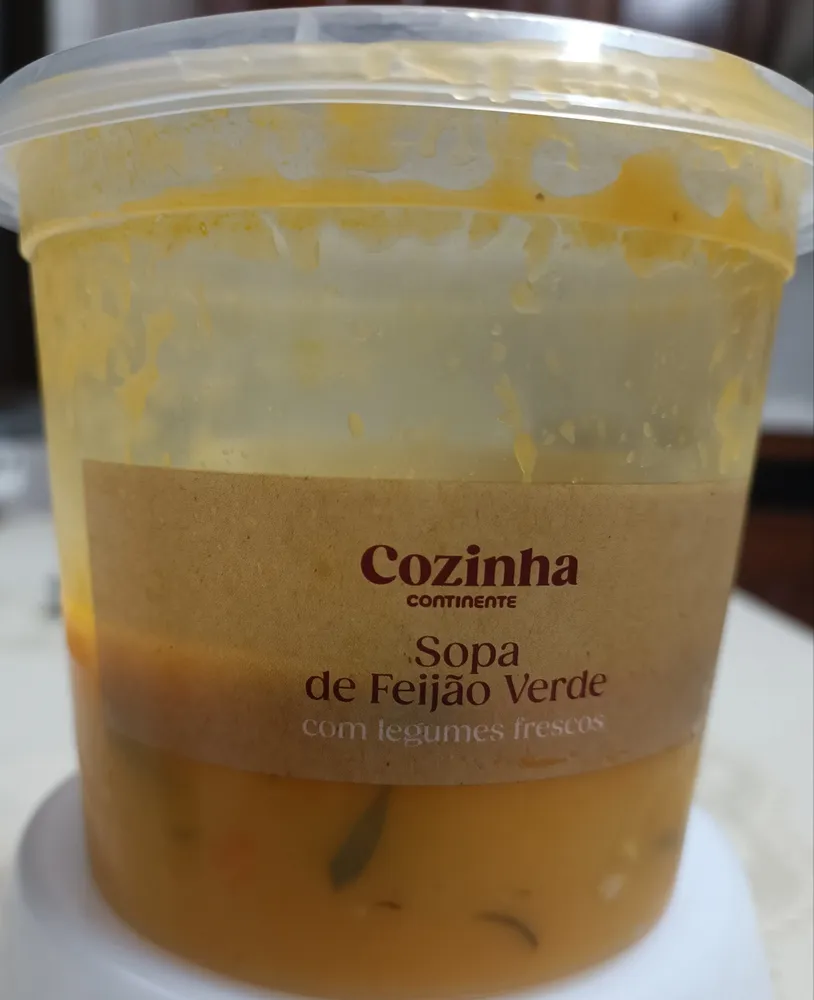 Sopa de Feijão Verde
