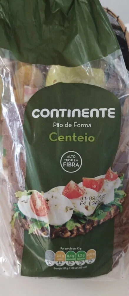Pão de Forma Centeio