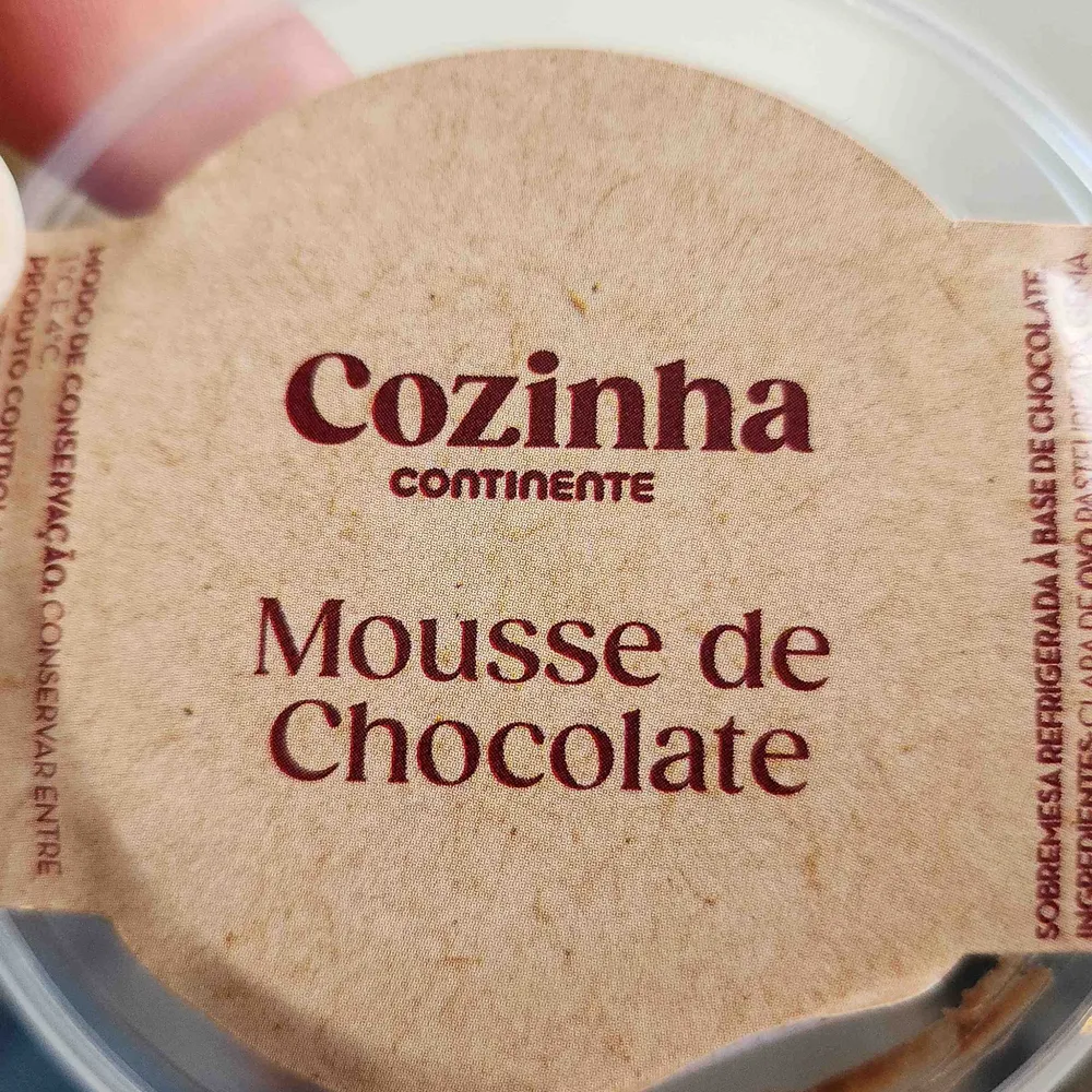 Cozinha - Mousse de Chocolate