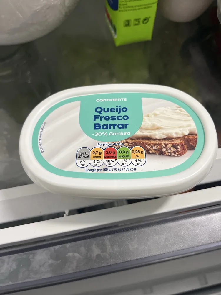 Queijo Fresco Barrar -30% Gordura