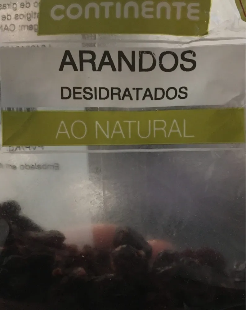 Arandos desidratados