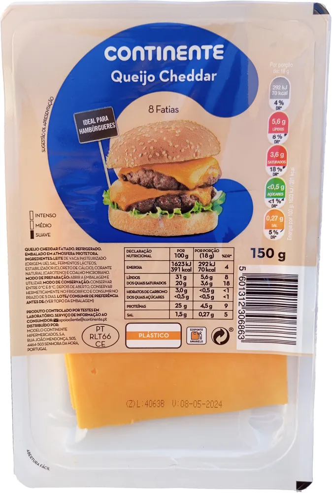 Queijo Cheddar
