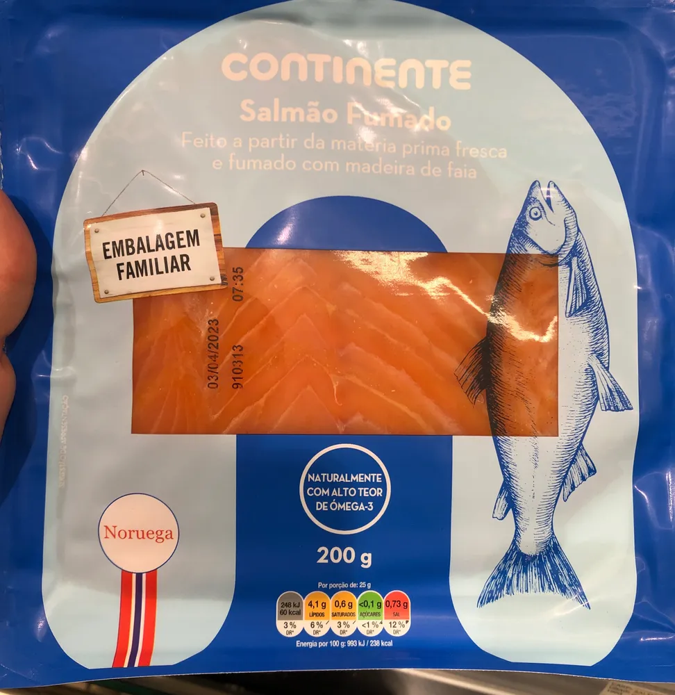 Salmão Fumado