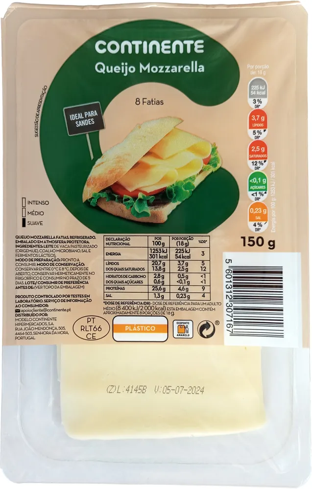 Queijo Mozzarella