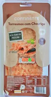 Torresmos com Chouriço Front
