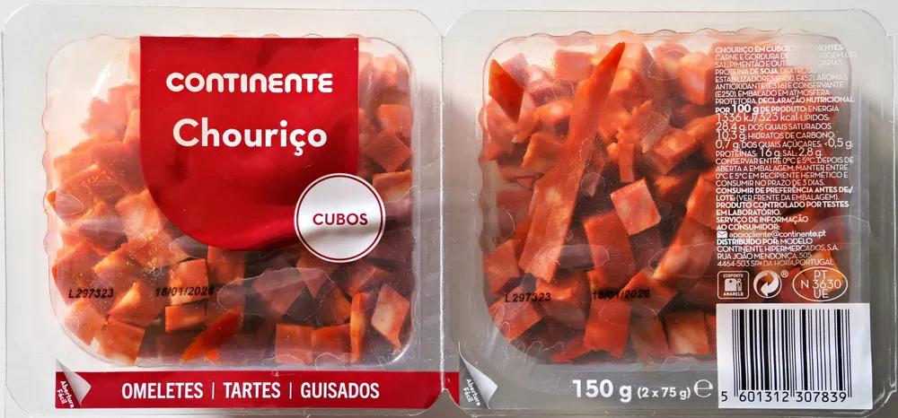 Chouriço Cubos
