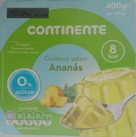 Gelatina sabor Ananás