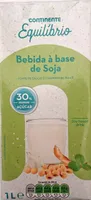 Bebida à base de Soja, 30% menos Açúcar