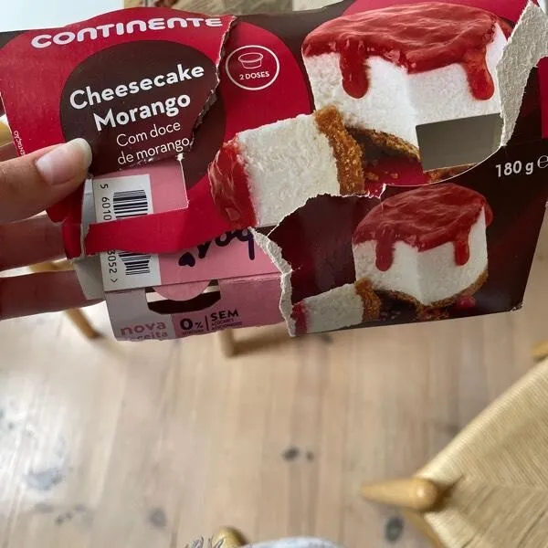 Cheesecake morango