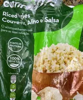 Riced veggies - couve flor, alho e salsa