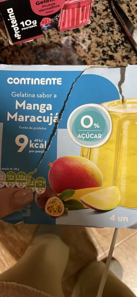 Gelatina Manga Maracuja