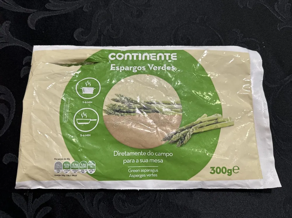 Espargos Verdes Ultracongelados