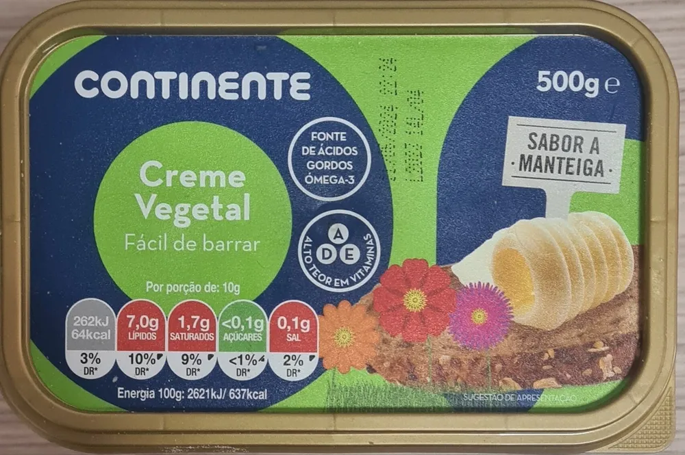 Creme Vegetal