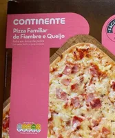 Pizza Familiar de Fiambre e Queijo