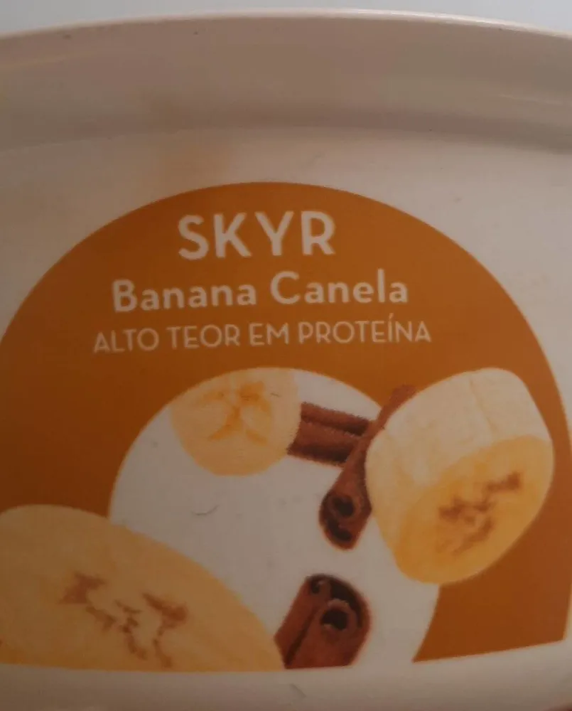 Skyr Banana Canela