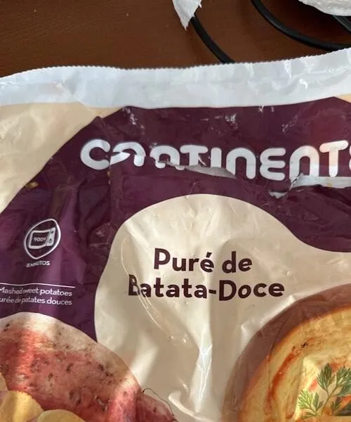 Puré de Batata Doce