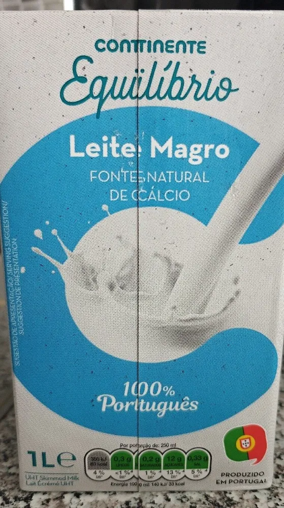 Leite Magro Equilíbrio