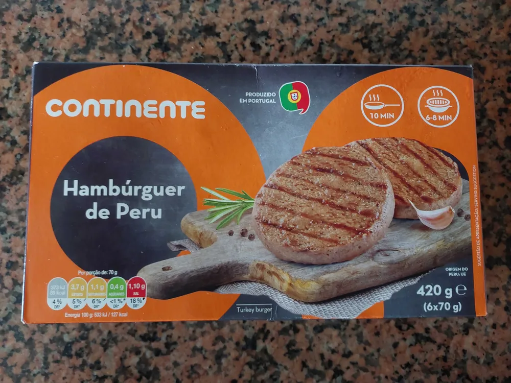 Hambúrguer de Peru