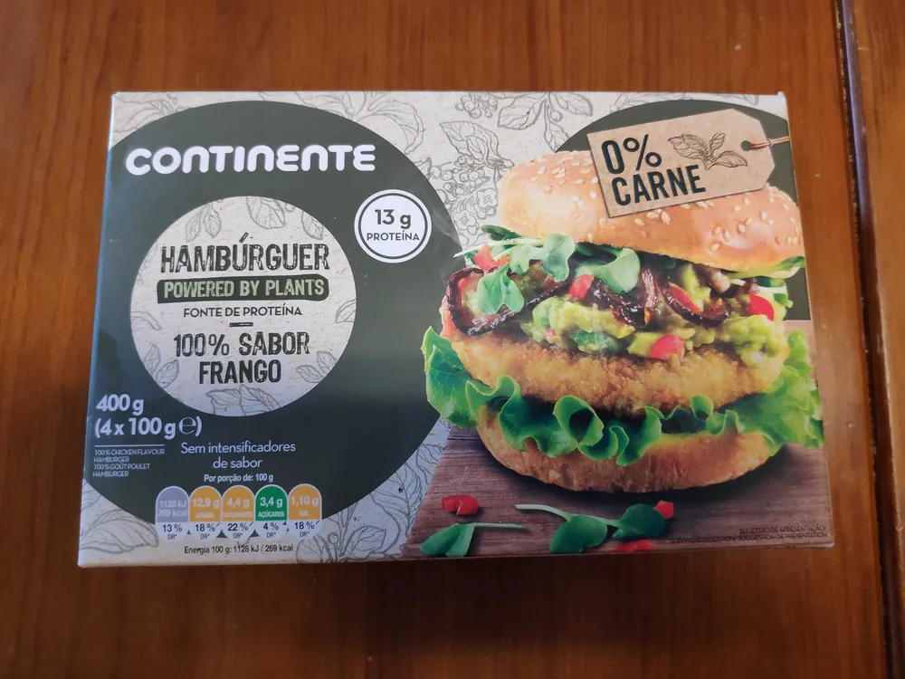 Hambúrguer Powered by Plants
