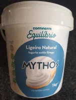 Ligeiro Natural Iogurte estilo Grego Mythos