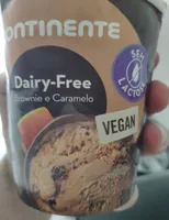 Dairy-Free Brownie e Caramelo
