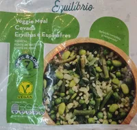 Veggie Meal Cevada Ervilhas e Espinafres